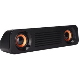 ASHATA Wired Soundbar, TV Sound with Subwoofer, USB HiFi 360 Degree Stereo Desktop Speaker, Home Theater Surround Sound System Speaker, for TV Gaming Projector