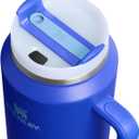 STANLEY Quencher H2.0 Tumbler with Handle and Straw 64 oz | Flowstate 3-Position Lid | Cup Holder Compatible for Travel | Insulated Stainless Steel Cup | BPA-Free | Cobalt