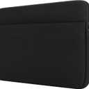 HEDUGO Laptop Sleeve Bag Compatible with 15.6 inches HP Acer Asus Portable Case with Front Pocket Padded Computer Pouch Cover Shockproof Protective for 15.6” Laptop, Black