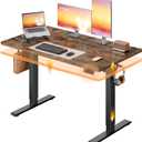 VASAGLE Standing Desk, 48x24 Inch Electric Adjustable Desk, 30-Min Assembly