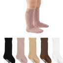 Toddler Girls Knee High Socks Soft Cotton Ruffle Long Tube Socks For Preemie Infant Newborn Toddler 1-3T