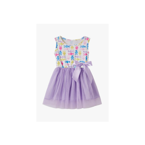 Girls Sleeveless Dress Toddler Bunny Tutu Sundress Casual Party Dresses, Size 130
