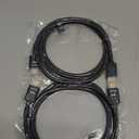 Highwings Long HDMI Cable 15 FT, 4K 8K 10K HDMI 2.1 Cord Ultra High Speed [in-Wall CL3 Rated, 8K@60Hz 4K@120Hz Video 48Gbps], Fit, Durable, Flexible, eARC, HDCP, Compatible for Ethernet SoundBar (Black)