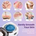 Wax Warmer Pot with 5 Bag Hard Wax Beads, Wax Kit Digital Hair Removal Waxing Kit for Women & Men, HotWax Melt Warmer Kit for Full Body, Legs, Face, Bikini,Sensitive skin, White