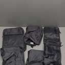 6-Pack Large Compression Packing Cubes for Travel - Lightweight Compression Packing Cube Set, Water-Resistant Luggage Organizer Bags & Suitcase Organizers, Travel Cubes for Carry-On, Checked Luggage (Charcoal)