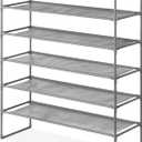 Whitmor Spacemaker 6-Tier Shelves, Gunmetal