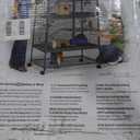 MidWest Homes for Pets Deluxe Critter Nation Double Unit Small Animal Cage (Model 162) (Gray Quartz)
