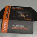 Endoscope Camera with Light, 4.3" IPS Screen 1080P Borescope with 8 LED Lights, 16.5 FT Semi-Rigid Cable Snake Camera, IP67 Waterproof Sewer Inspection Men Tool Single Lens