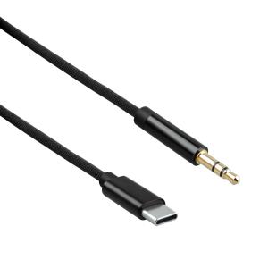 ACX USB C TO 3,5MM CABLE 6FT BK