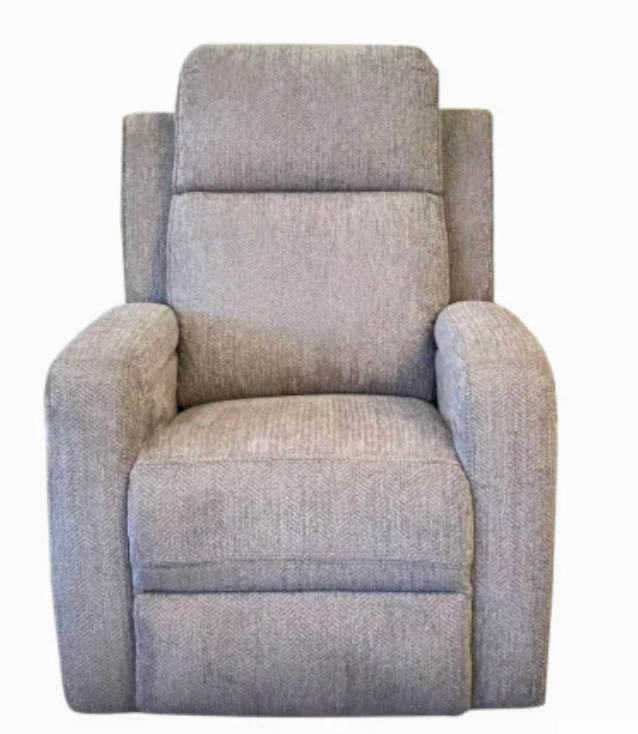 Sitswell Kasen Glider Recliner - Gray Chenille