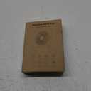 Koonie USB Fan, Strong Wind Ultra Quiet Small Desk Fan 220 Tilt Folding 3 Speeds Adjustable USB-C Powered Personal Fan for Home Office Desktop, White, NO BATTERY (5.7 inch)