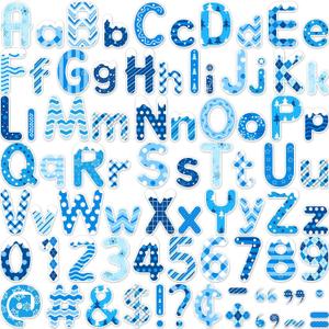 Faccito 231 Pcs Christmas Bulletin Board Decoration Winter Letters Cutouts Combo Set Bulletin Board Alphabet Letters and Number Accents for Xmas Winter Home School Classroom Chalkboard Decor(Winter)