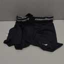 COOLOMG Mens Compression Shorts with Cup Athletic Baseball Underwear for Football MMA Lacrosse Field Hockey (Medium, Black)