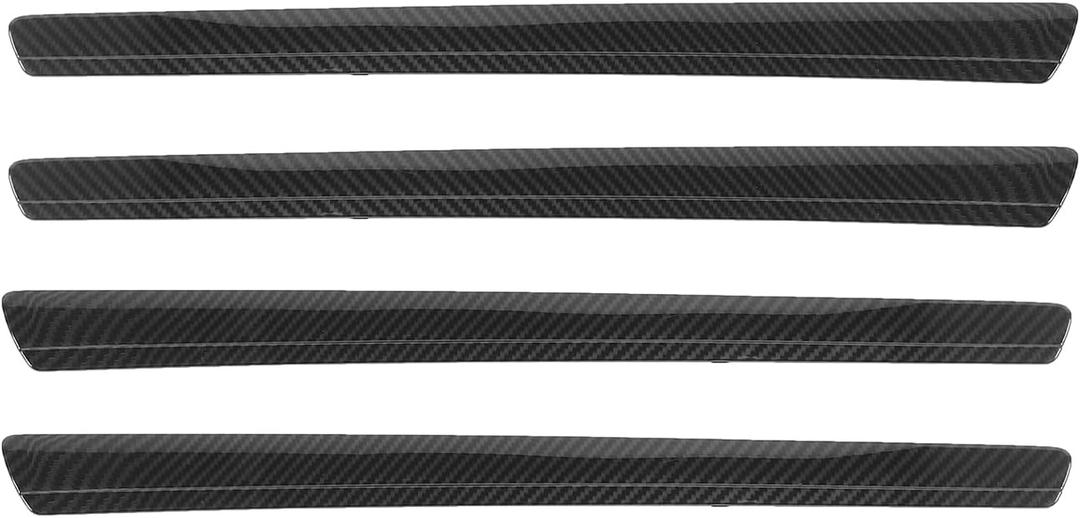 Linskip Interior Door Trim Compatible with Chrysler 300 2011-2023, 300 Interior Door Panel Cover, 300 Interior Accessories(Carbon Fiber Pattern)