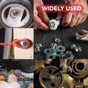 3/8" Fender Washers 304 Stainless Steel Flat Washers Universal Metal Washers (3/8" x 1-1/2" 30PCS)