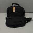 BAGSMART College Laptop Backpack, Travel Backpack for Women, Quilted Casual Daypack, Water-Resistant Bookbag for 15.6 Inch Laptop, Black