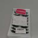 Pooplunch False Eyelashes Cat Eye Lashes Winged Look 18MM Fluttery Volume Dramatic Crossed Wispy Fake Eyelash 8D Natural Faux Mink Lashes Strips 7 Pairs Pack