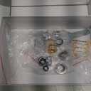 4 Modes Multifunctional Kitchen & Bathroom Water Filter for Sink Faucet with 2pcs Replacement Filters - 99.9% Chlorine Removal - Skin Hydration in 2 Weeks-Compatible with Most of Faucet (Grey)