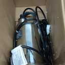 Sump Pump Submersible Water Pump 3/4HP 3500GPH Stainless Steel Portable Water Transfer Pump Electric for Pool Draining Hot Tub Basement Utility Pumps