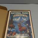 Advent Calendar 2025, 24 Days National Parks Ornaments Advent Calendars, Surprise Christmas with Fun Knowledge and Outdoor Themes