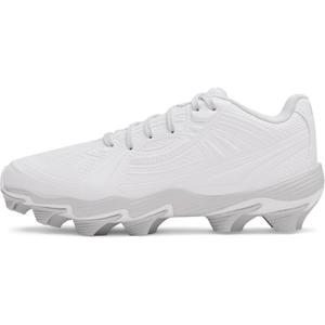 Under Armour Women's Glyde Sola RM Softball Cleats, (100) White/ Summit White/ Stone, 7, US