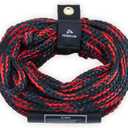 PEAKFLOW Tow Rope Line, 1-3 Rider Rope for Towable Tubes,