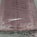 Buganda Memory Foam Bath Mat, 30" x 20", Ultra Soft Bathroom Rugs, Water Absorbent and Machine Washable Bath Rug for Bathroom, Shower, and Tub, Mauve