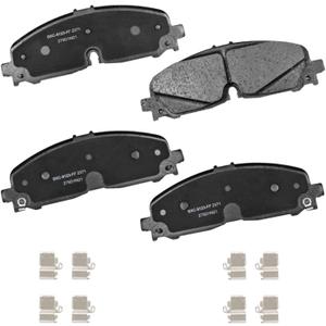 Bendix Premium SBC2371 Ceramic Front Brake Pads for Select Models Buick Enclave,Cadillac XT5,XT6,Chevrolet Blazer,Colorado,Traverse,GMC Acadia,Canyon