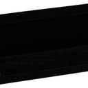 1 PCS Rectangle Necklace Box, Velvet Pendant Gift Box Long Chain Jewelry Display Boxes Black Long Necklace Case Bracelets Display Case for Engagement Wedding Christmas Thanksgiving Birthday Gifts