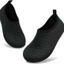 ANLUKE Kids Boys Girls Water Shoes Barefoot Aqua Socks Fast Dry Beach Swim Outdoor Sports Shoes for Toddler, 42-43