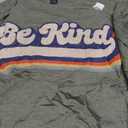 Be Kind Women Positive Inspirational Kindness Retro Vintage T-Shirt Small 2XL