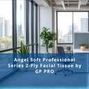 Angel Soft Professional Series 2-Ply Facial Tissue (46580), 96 Sheets, 36 Boxes, Bulk Pack, Ideal for Bathrooms, Meeting Rooms, Reception Areas