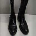 femflame Cowboy Boots for Men Square Toe Distressed Work boots Embroidered Western Boots Traditional Country Boot 10.5