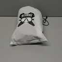 Hiturbo Mesh Dive Duffel Bag: 100L Scuba Gear Bags for Diving, Snorkeling, Freediving and Swimming - Travel Beach Pool Water Sports Equipment Bag with Shoulder Strap (White)