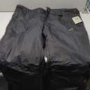 CREATMO US Women's Snow Pants Ski Bibs Waterproof Insulated Winter Snowboard (2X-Large, Black)