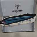 American Mahjong Tile Set with Carrying Bag and Accessories, 160 Acrylic Engraved Mahjong Tiles (Peacock Blue)