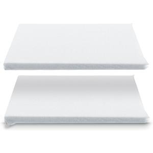 2 Pcs Adjustable Memory Foam Pillow Thin Height Pillow for Neck Pain Relief, Slim Flat Memory Foam Layer for Neck Support for Back, Side,Stomach Sleeper (23.6'' X 14.2''x 1.2'',White)