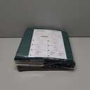 Christmas Ornament Storage Box Store 128-3" Ornaments, Ornament Organizer Storage box with Dual Zipper Closure Visual Cover & Adjustable Dividers, Holiday Decorations Storage Container with 8 Trays (Green)