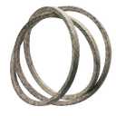 1/2" X67" 954-0498 Lawn Mower Tractor Drive Belt Fits for MTD Cub Cadet Deck Assembly G with 42" Deck, Replacement 954-0498 754-0498 754-04317 954-04317 954-04317a