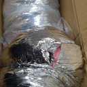 VEVOR 5 Inch Insulated Flexible Duct R-6.025 Feet Long with 2 Duct Clamps, Heavy-Duty Three Layer Protection Air Ducting Hose for HVAC Heating Cooling Ventilation and Exhaust Ductwork Insulation