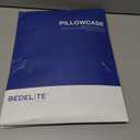 2 x BEDELITE Satin Pillowcase for Hair and Skin, Super Soft and Cooling Similar to Silk Pillow Cases 2 Pack with Envelope Closure, Gift for Women Men(20"x36" King Size, Hot Pink)