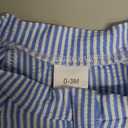 Baby Boys Girls Swimsuit One Piece Striped Zipper Bathing Suit Rash Guard Long Sleeve Seersucker Swimwear Sunsuit (0-3 Months, Blue)