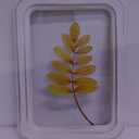 holiday home 11.8 inch yellow leaf wall decor