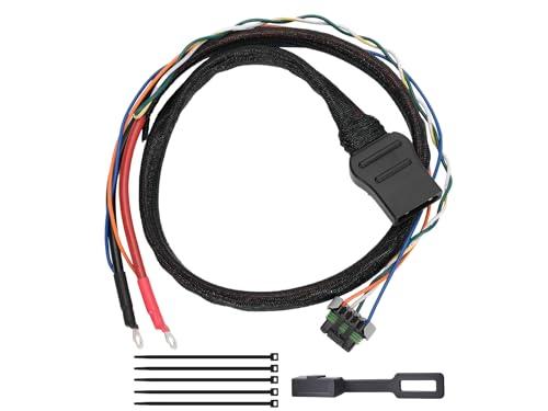 Siftary 42015 4 Pin Truck Side Battery Cable Wiring Harness, Fit for Western SnowEx Fisher Blizzard Snow Plow, Truck Side Power Cable Set
