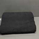 TANYOO Back Support Pillow for Recliner Dual Layer Lumbar Support Pillow with Gel Memory Foam Ergonomic Orthopedic Lumbar Cushions for Elderly Lower Back Pain Relief Washable Cover Dark Grey