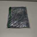 TBMPOY Womens 15" Long Hiking Shorts Below Knee Length Cargo Capri Bermuda Water Resistant Lightweight Stretch 3 Pockets (Black)