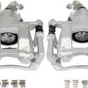cciyu 18B5517 18B5516 Rear Left & Right Brake Caliper With Bracket For Ford For Transit-150/For Transit-250/For Transit-350/For Transit-350 HD