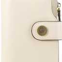 FALAN MULE Small Wallet for Women Leather Bifold Compact Small Womens Wallet with RFID Blocking