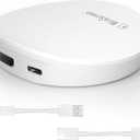 5G 4K Wireless HD Display Adapter Mirror Cast Screen Dongle Reciever Support Miracast DLNA Airplay for iOS Android Phone Tablet Mac Windows Laptop to TV Projector Monitor