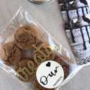 4 x Urnseh Favorite Wedding Candy Favor Stickers, 1.5" Round, Bridal Shower Favor, Adhesive Guest Gift Labels, Wedding Decor (60His+60Her+60Our)